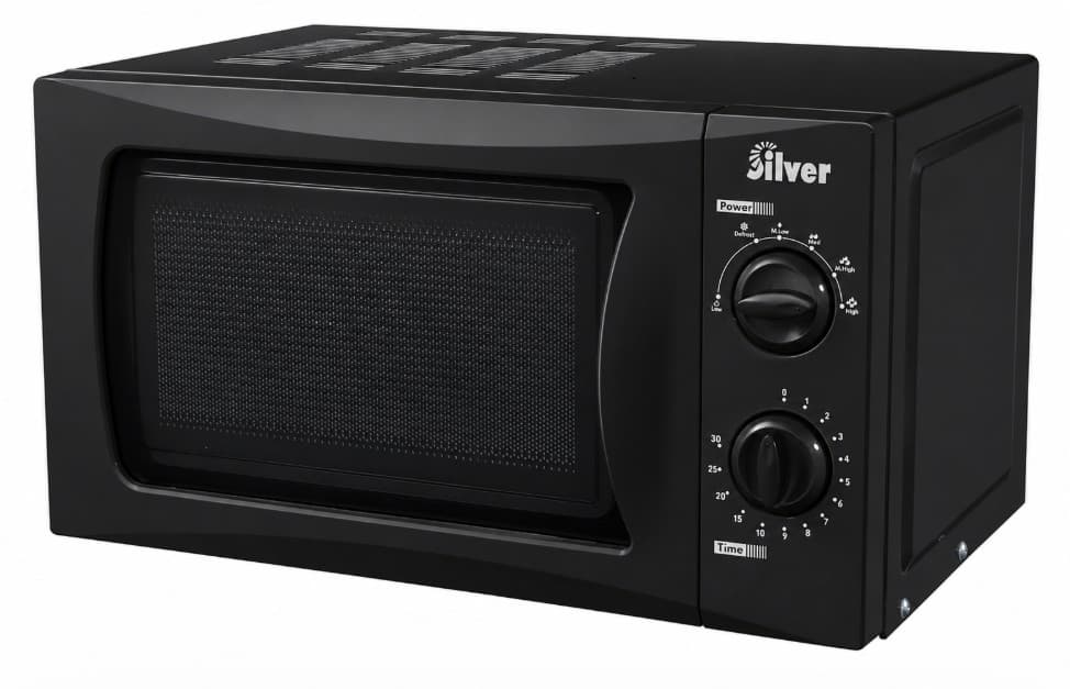 SİLVER AE-MD-03 MİKRODALGA 20 LİTRE SİYAH