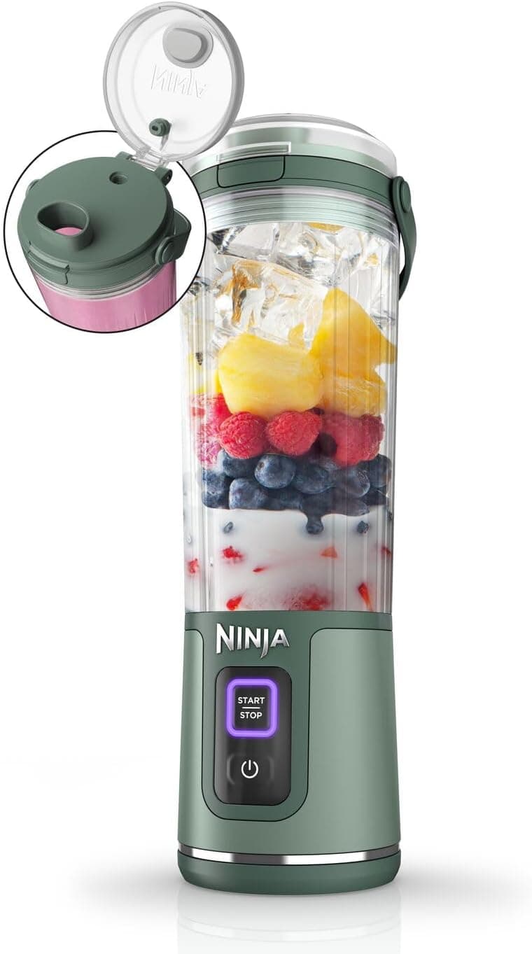 NINJA BLAST BC151EUEM TAŞINABİLİR ŞARJLI BLENDER YEŞİL