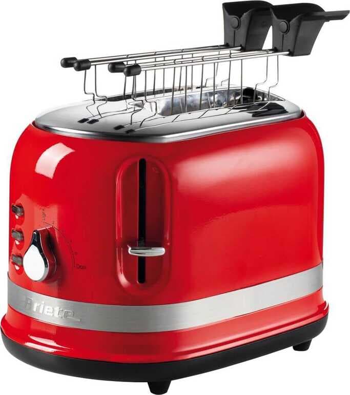 ARİETE 0149 MODERNA EKMEK KIZARTMA MAKİNESİ - KIRMIZI