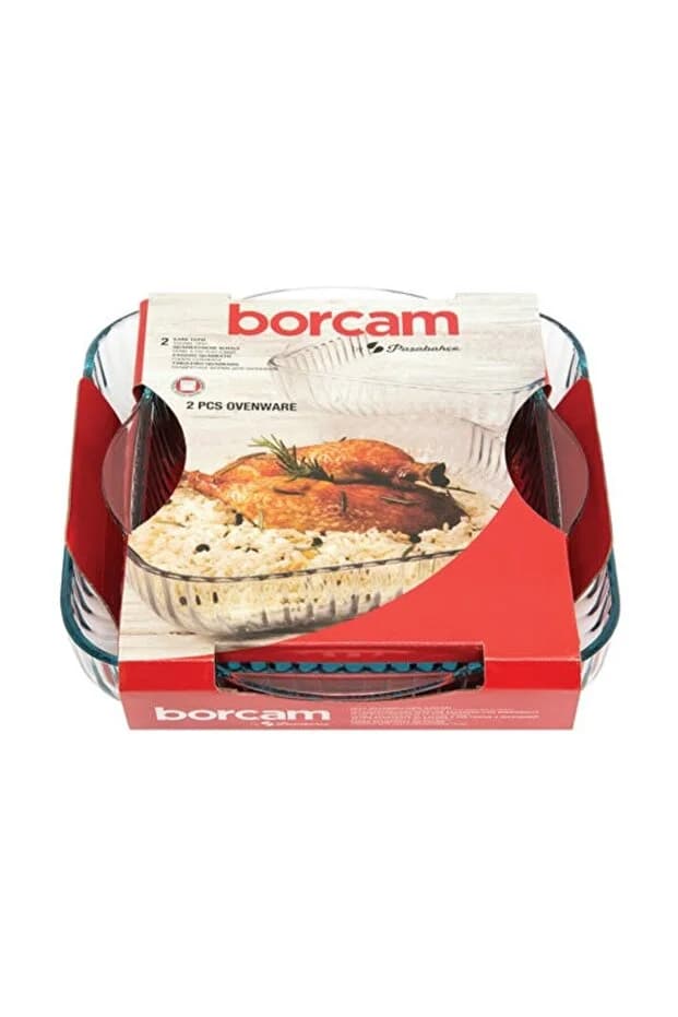 Paşabahçe Borcam 2'li Cam Hazırlık ve Sunum Seti 159166