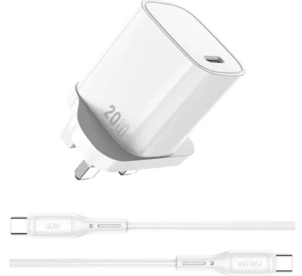 WİWU ESSEN SERİSİ 20W HIZLI ŞARJ SETİ TYPE-C KABLOLU G007