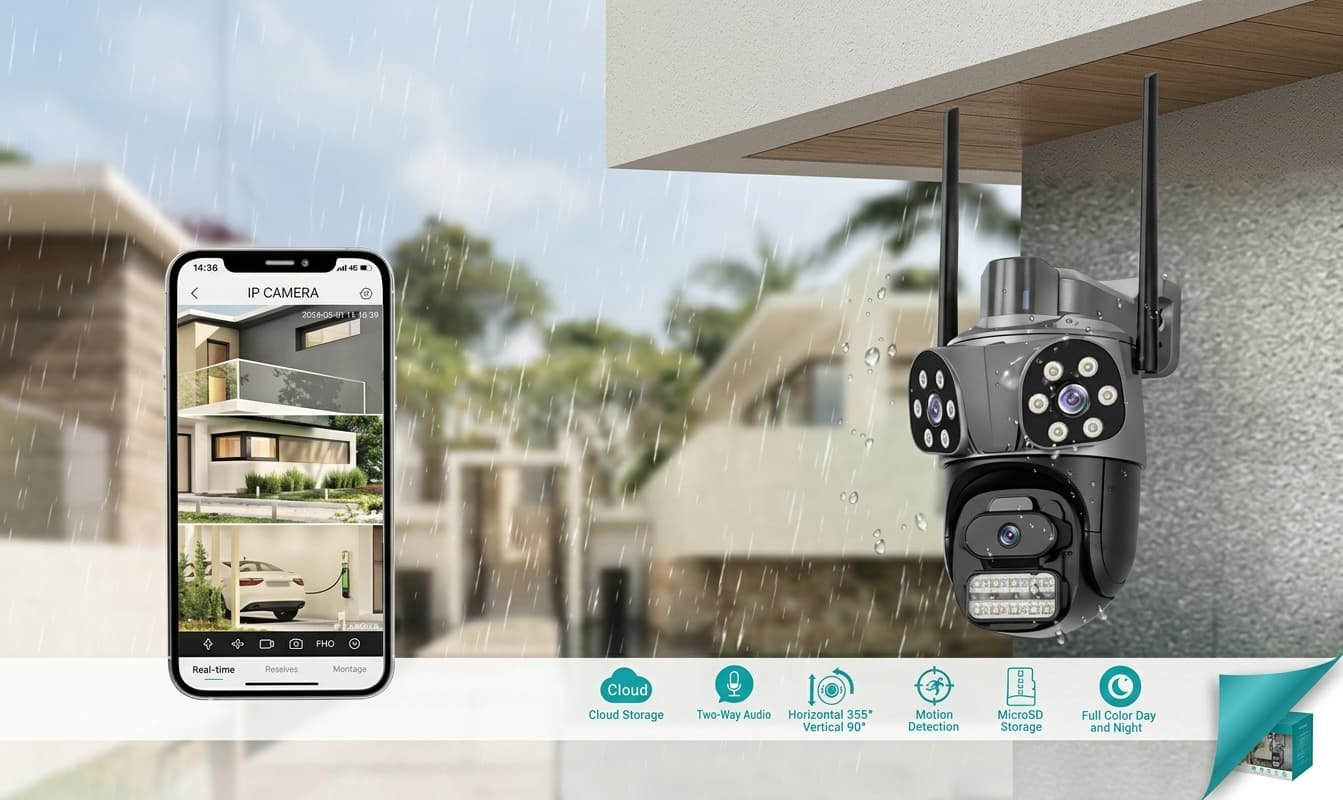 SABRON A35 DUAL-LENS IP CAMERA DIŞ MEKAN