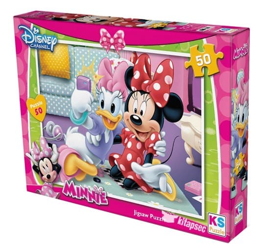KS GAMES MİNNİE MOUSE PUZZLE 50 PARÇA