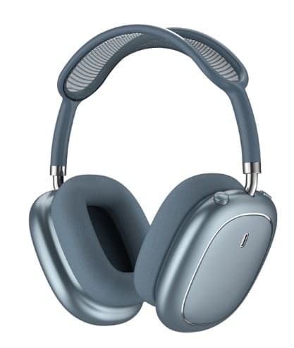 TD18 WİWU AİRBUDS MAX KULAK ÜSTÜ BLUETOOTH KULAKLIK MAVİ