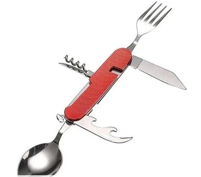 NURGAZ NG KKCT-M CAMPOUT KATLANIR KAŞIK ÇATAL TİRBUŞON SET