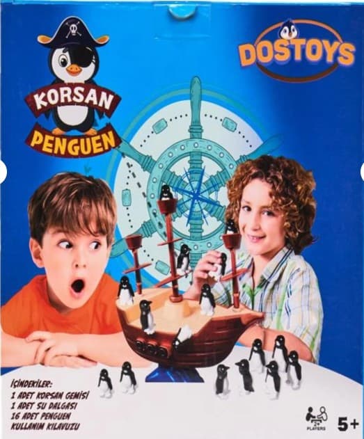 DOSTOYS KORSAN PENGUEN KUTU OYUNU