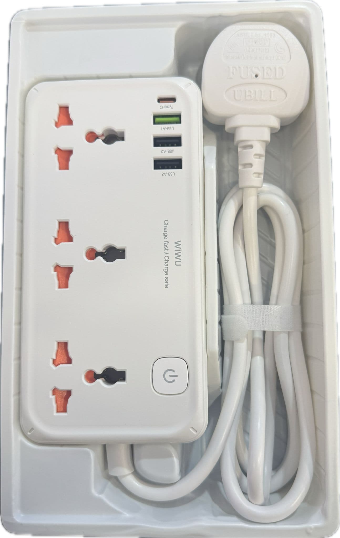WİWU ÇOK FONKSİYONLU 30W ÜÇLÜ PRİZ S005