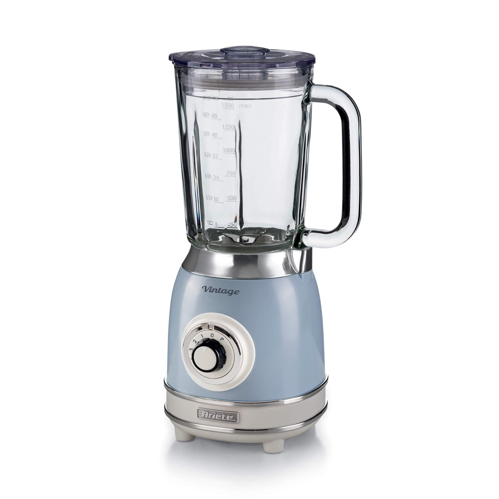ARİETE 0583 VİNTAGE CAM BLENDER MAVİ