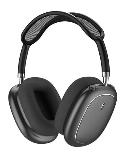 TD18 WİWU AİRBUDS MAX KULAK ÜSTÜ BLUETOOTH KULAKLIK SİYAH