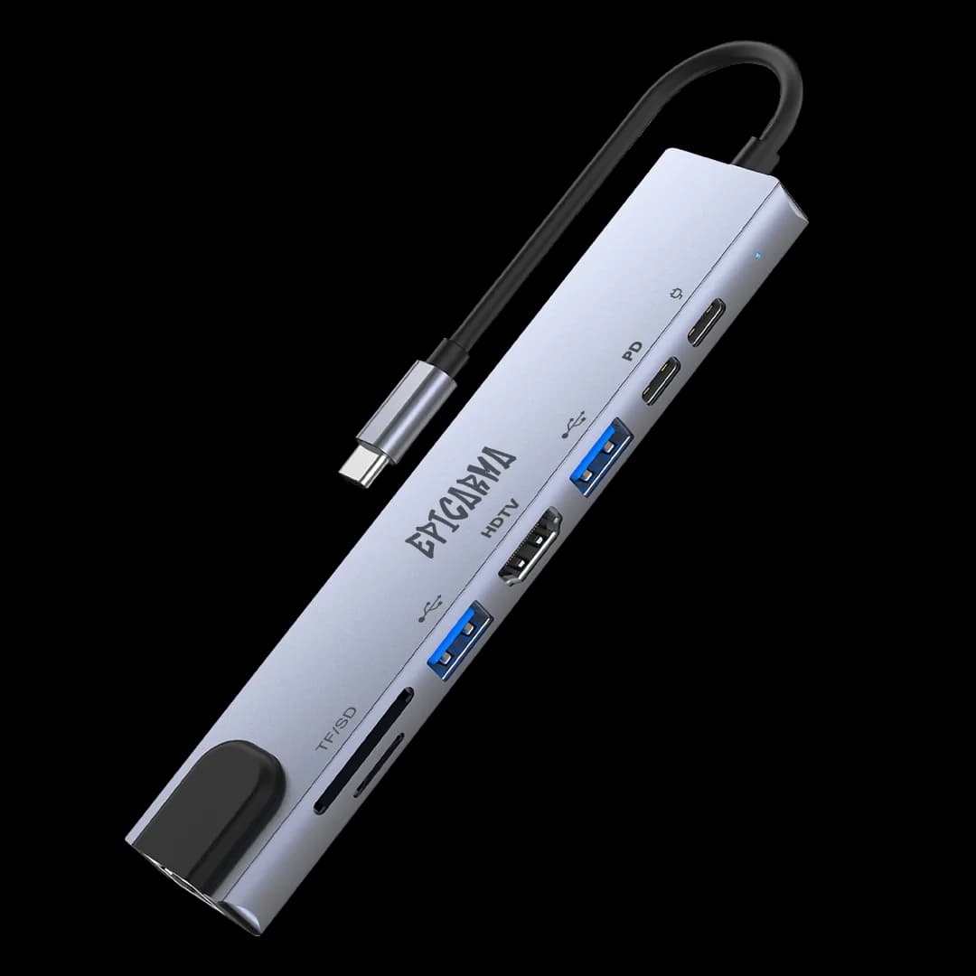 EPICARMA 8-in-1 USB-C Hub
