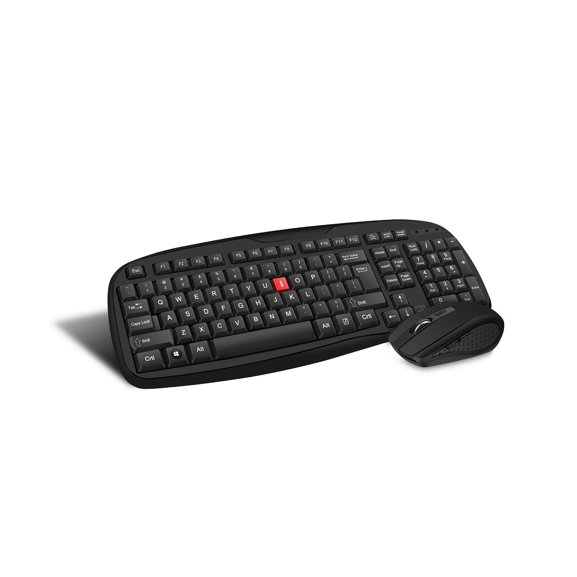 SUNİX WİRELESS KLAVYE MOUSE SET SİYAH KL-30