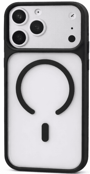 SUNİX VERA KAPAK İPHONE 17 PRO ŞEFFAF SİYAH MAGSAFE KILF
