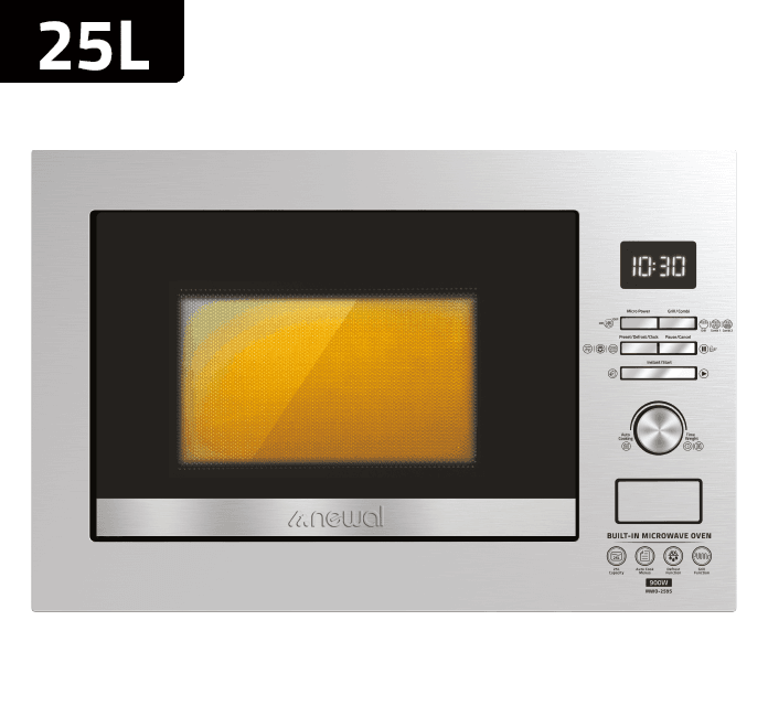 NEWAL 25 LİTRE ANKASTRE MİKRODALGA SİLVER MWO2595/5