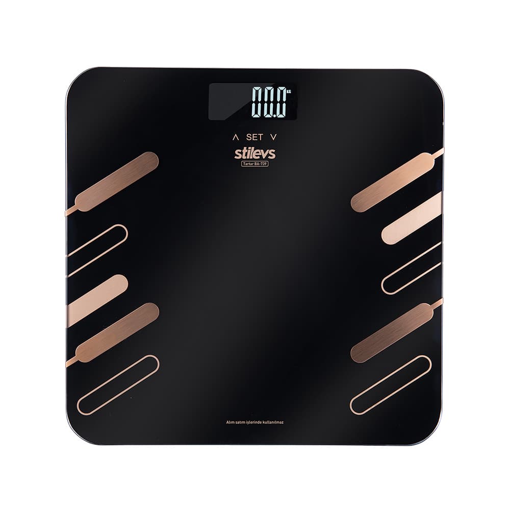 STİLEVS TARTAR BA-739 BANYO BASKÜLÜ SİYAH&GOLD
