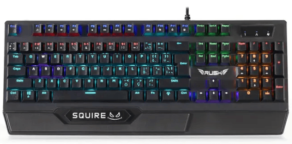 RUSH SQUİRE FULL MEKANİK RGB OYUNCU KLAVYESİ RK901