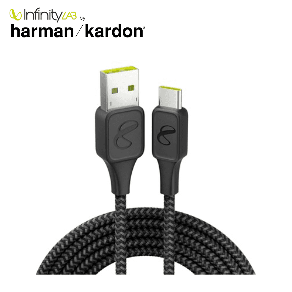 Infinity Lab InstantConnect Kablo USB-A USB-C 1.5M 15W, Siyah