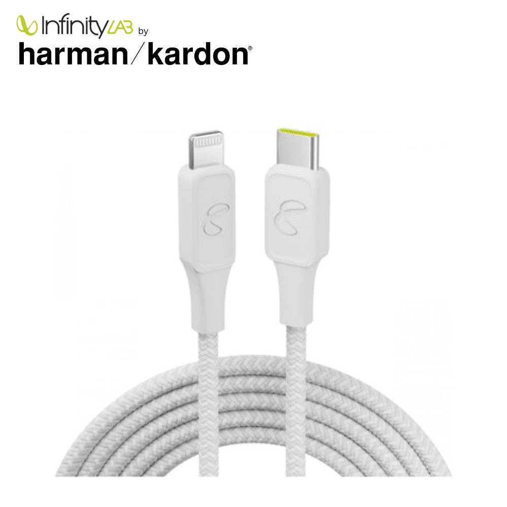 Infinity Lab InstantConnect Kablo USB-C Lightning, Beyaz,1.5M