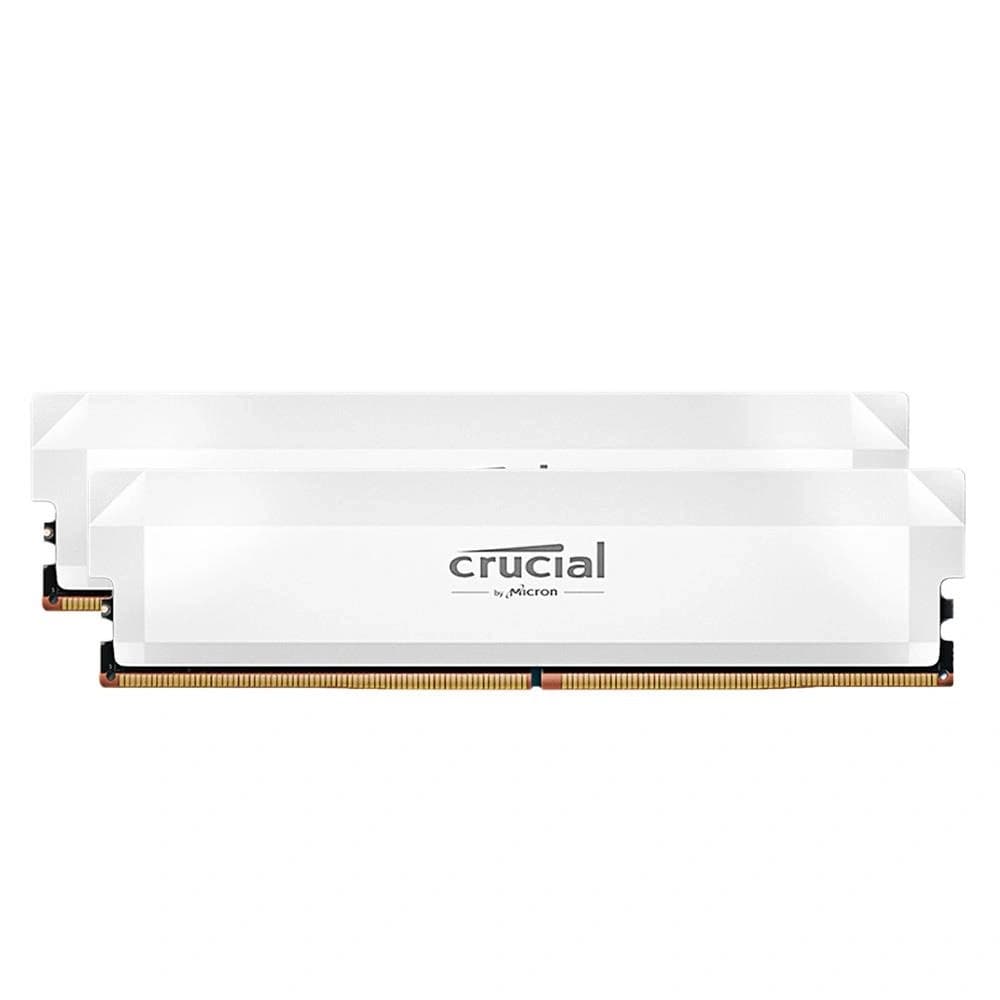 Crucial Pro OC 64GB(2x32GB) DDR5 6000MHz CP2K32G60C40U5W Soğutuculu
