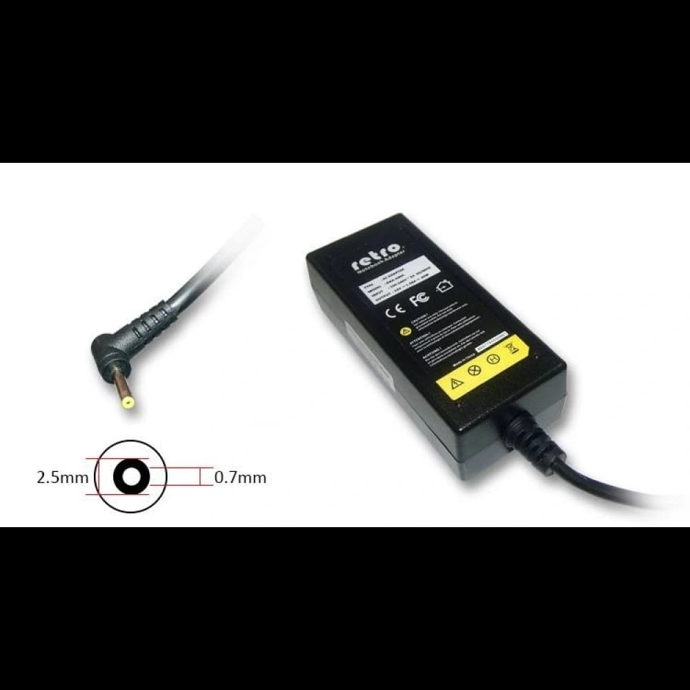 ADAPTOR DCA-A047 19V 1.58A 30W 1.7mm x 5.5mm