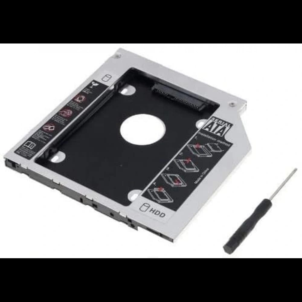 AKSESUAR CADDY CASE 2.5" SATA / SDD HDD KIZAK 9.5MM