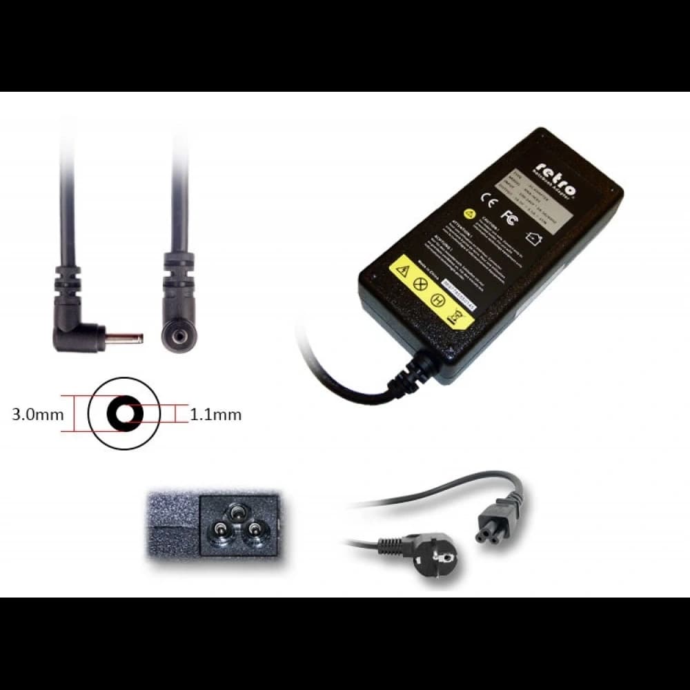 ADAPTOR DCA-AS082 19V 3.42A 65W 1.1mm x 3.0mm