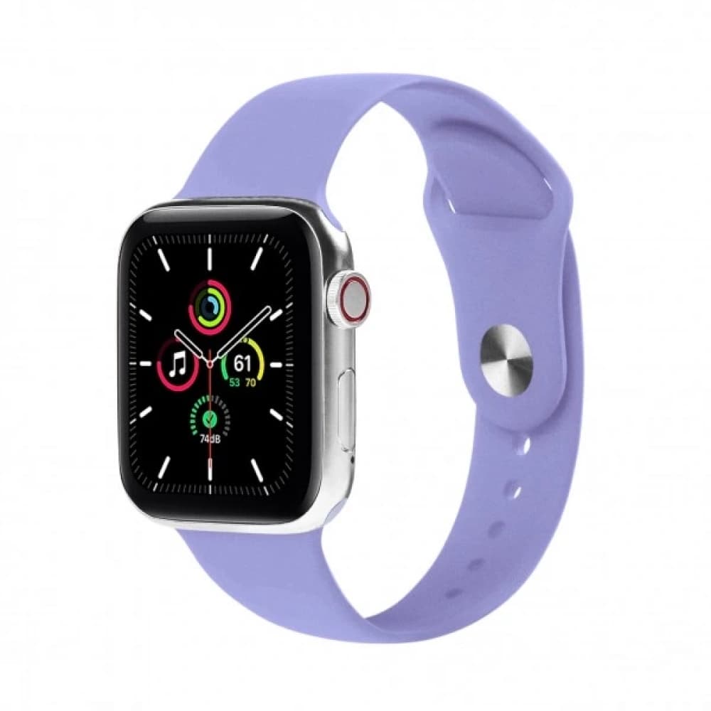 Kordon Zr-Slkn-55 Apple Watch 42/44/45Mm Mor Sılıkon