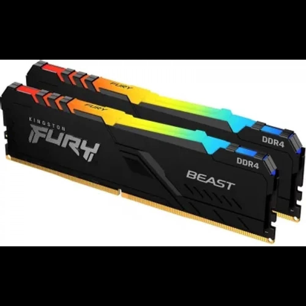 2 EL BELLEK KINGSTON FURY BEAST 64GB(2x32Gb)3600Mhz DDR4 KF436C18BBAK2
