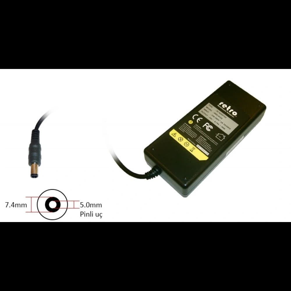 ADAPTOR DCA-HC035 19V 4.74A 90W 5.0mm x 7.4mm