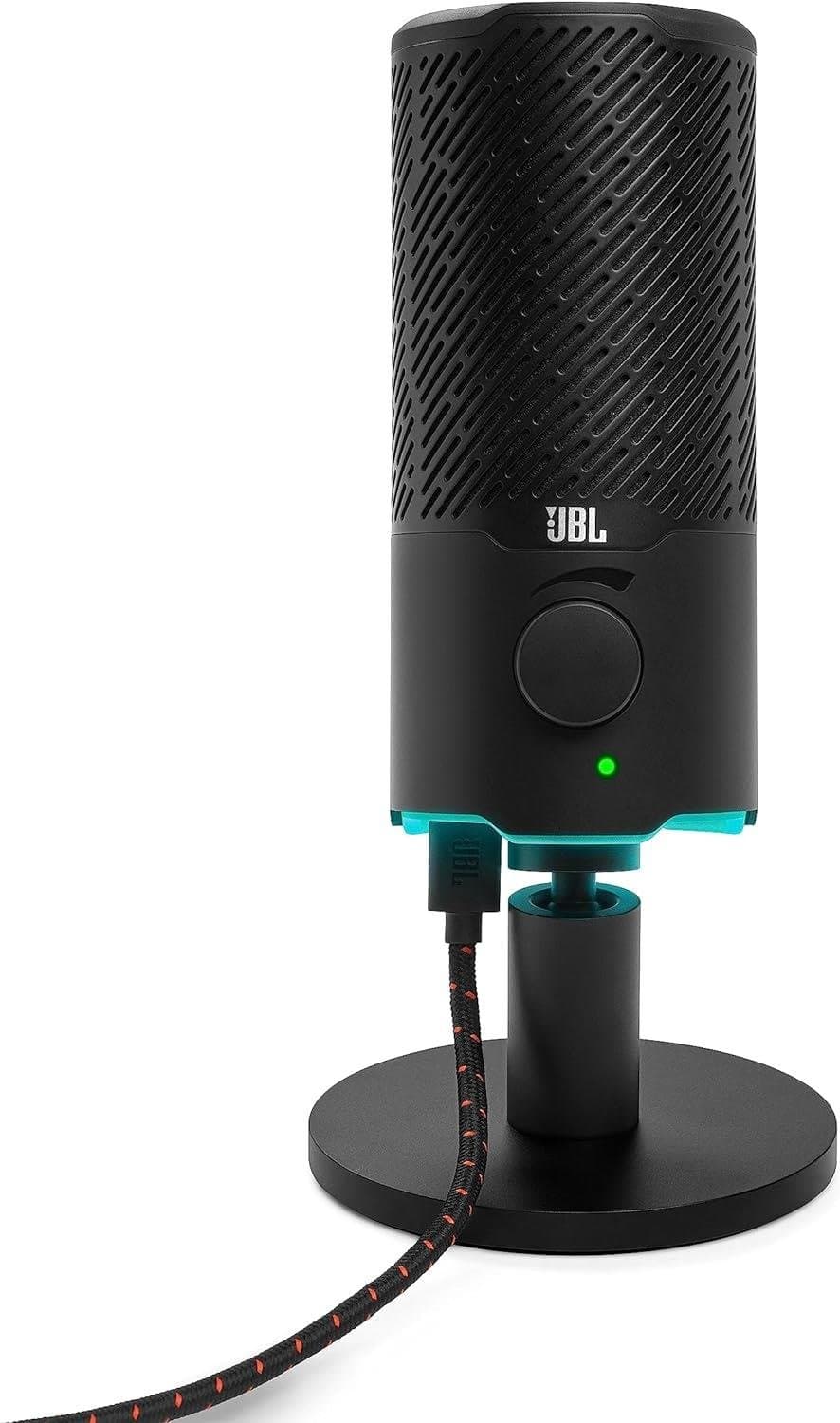 JBL QUANTUM STREAM ÇİFT KUTUP DESENLİ PREMIUM USB MİKROFON – YAYIN, KAYIT VE OYUN İÇİN YÜKSEK KALİTELİ SES