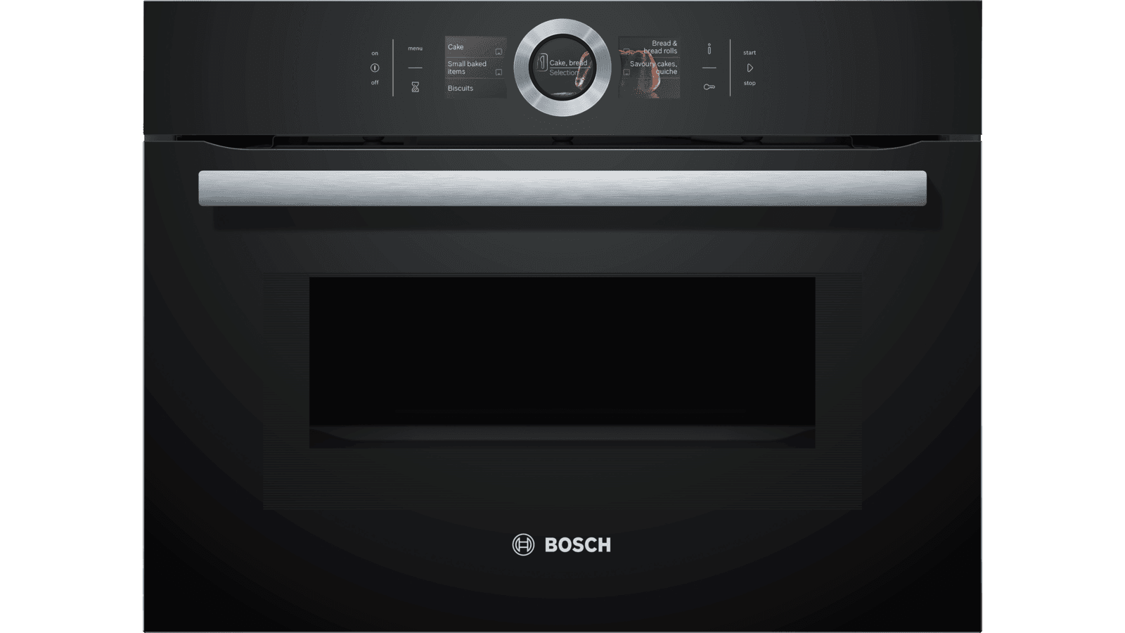 BOSCH CMG636BB1 SİYAH PİANO DİZAYN 4D PİŞİRME FIRIN+MİKRODALGA
