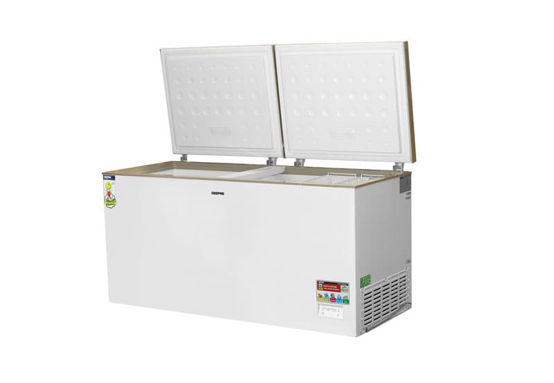GEEPAS 550 LİTRE ÇİFT KAPILI YATAY DERİN DONDURUCU GCF55019