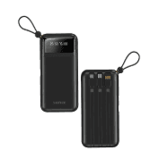 SUNİX PB-120 DİJİTAL GÖSTERGELİ KENDİNDEN KABLOLU 10000 mAh POWERBANK