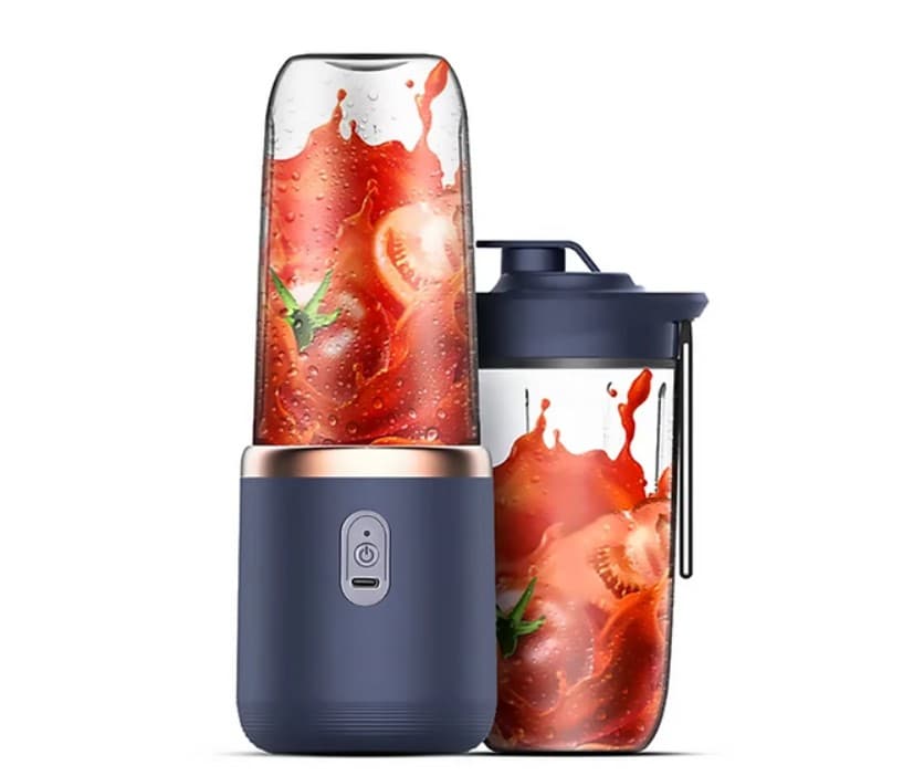 2658153 ŞARJLI ÇOK FONKSİYONLU TAŞINABİLİR MİNİ KİŞİSEL KATI MEYVE SIKACAĞI VE BLENDER