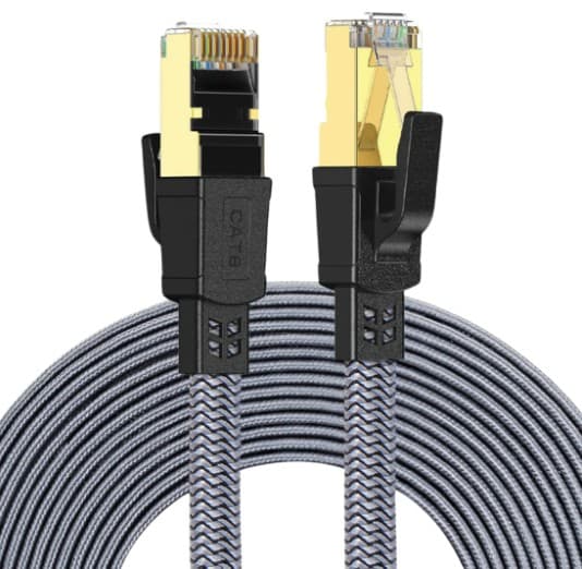 TWİSTED MİNDS TM-CAT8-3M DÜZ ÖRGÜLÜ AĞ KABLOSU 40GBPS, 2000MHZ 3 METRE