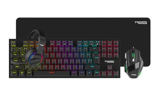 TWİSTED MİNDS TM-FUSİON-XI 4 İN 1 OYUN PAKETİ ( KLAVYE, MOUSE, MOUSEPAD, KULAKLIK )