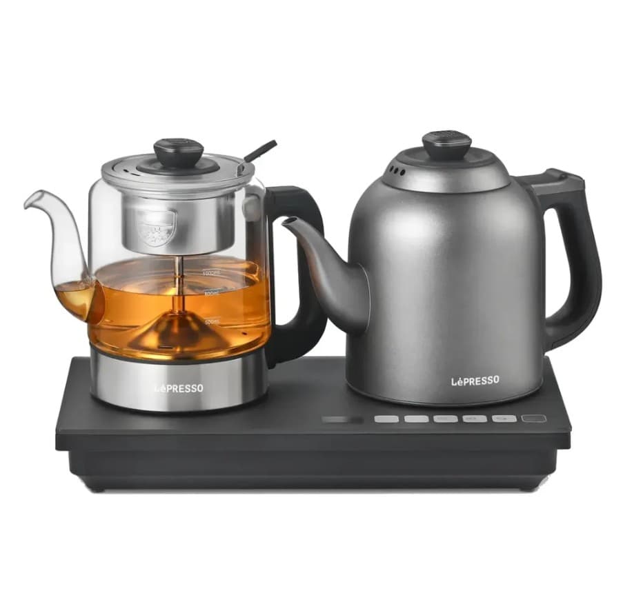 LEPRESSO AURABREW DİJİTAL EKRANLI ÇAY VE SU DEMLEME MAKİNESİ GRİ - LPCFFAB0032GY