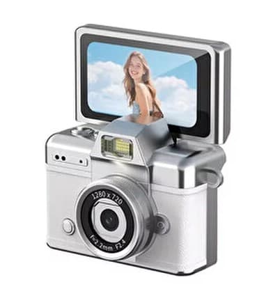 ABBRUCH MİNİ FLİP DİGİTAL CAMERA GÜMÜŞ LK-027