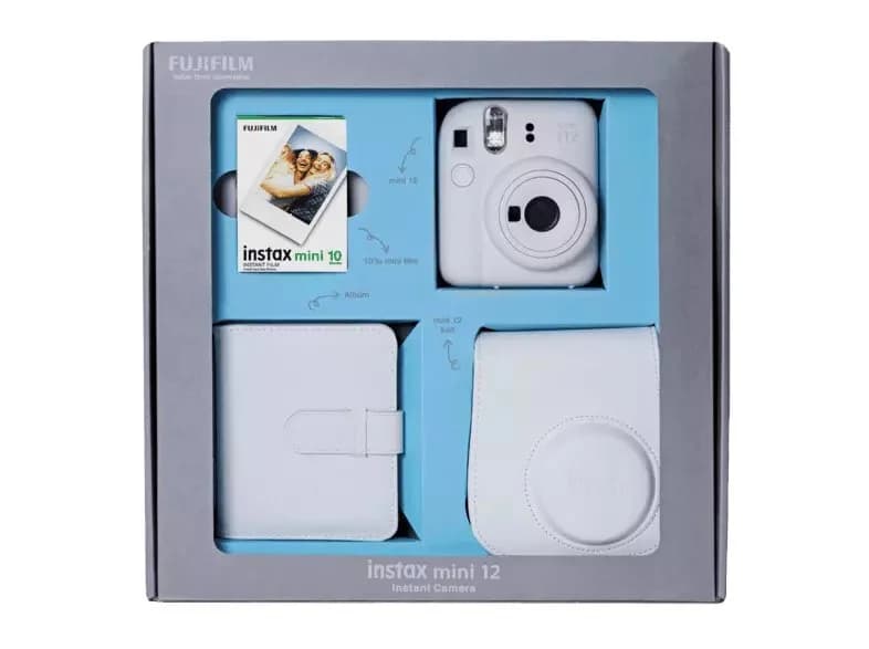 FUJİFİLM İNSTAX MİNİ 12 BLUE EMOJİLİ BUNDLE