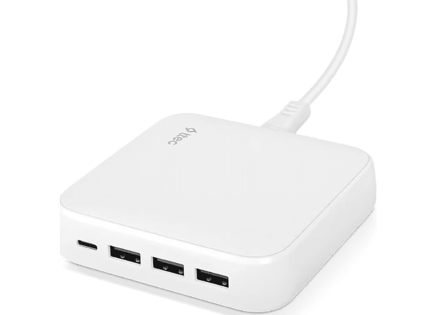 TTEC SMARTCHARGER QUATTRO GAN 65W PD SEYAHAT HIZLI ŞARJ ALETİ USB-C + 3 USB-A 2SCG02B