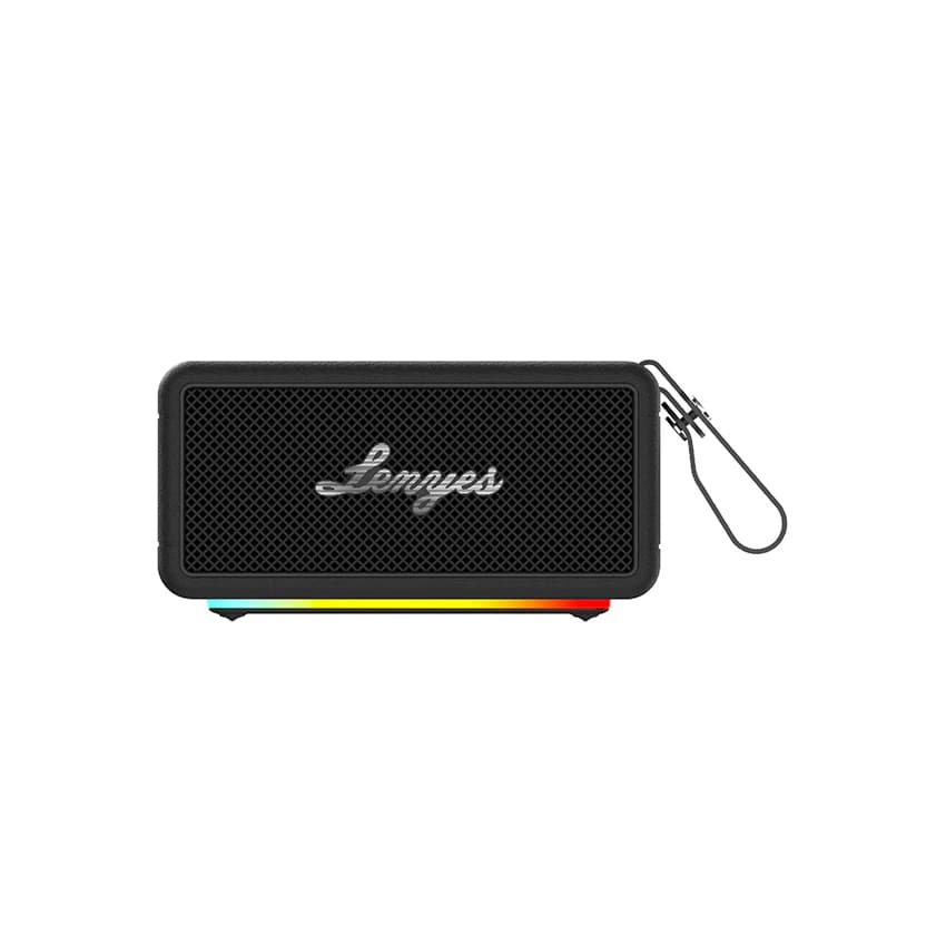 LENYES S875 ELEGANCE SERİSİ RGB IŞIKLI TWS BLUETOOTH HOPARLÖR SİYAH