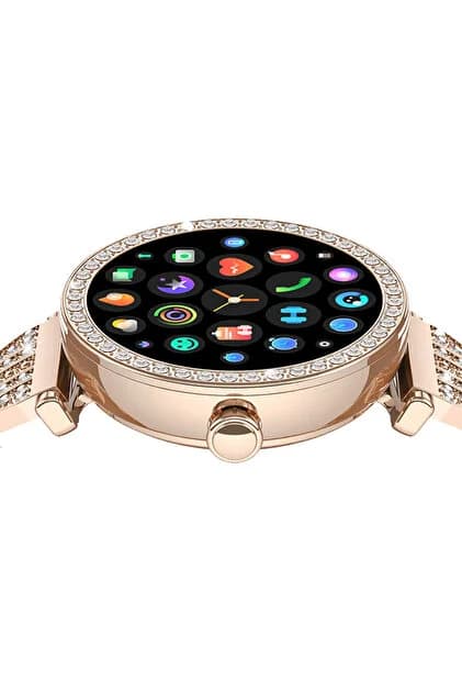 LENYES LW-246 TİFFANY AKILLI SAAT GOLD