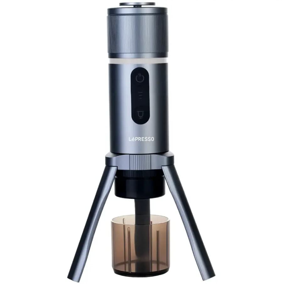 LEPRESSO BREWJET TAŞINABİLİR ESPRESSO MAKİNESİ TEK TUŞ GRİ - LPPECFFMGY