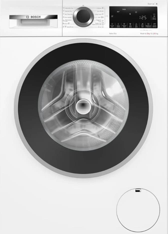BOSCH WNA25401ME ÇAMAŞIR MAKİNESİ 10.5KG YIKAMA - 6KG KURUTMA 1400DEVİR BEYAZ