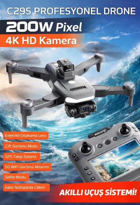 STARX PROFESSİONAL HD AERİAL DRONE C29S