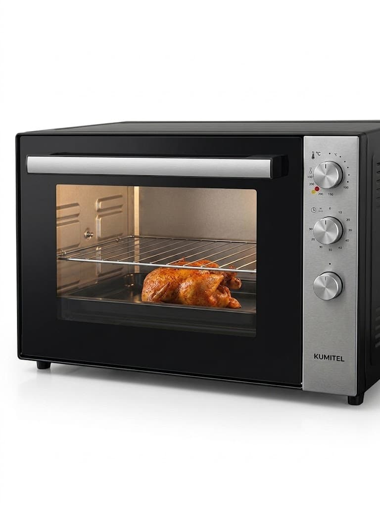 KUMTEL LX-9325 70 LİTRE MİNİ FIRIN SİYAH