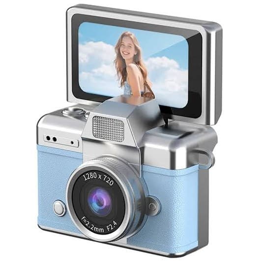 ABBRUCH MİNİ FLİP DİGİTAL CAMERA MAVİ LK-027