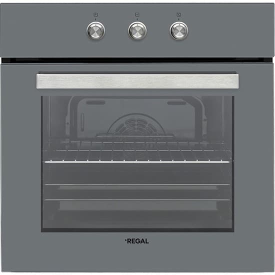REGAL AF 7665 GC GRİ ANKASTRE TURBO FIRIN