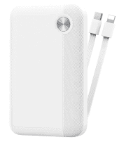 WİWU TYPE-C & LİGHTNİNG ÇIKIŞLI 22.5W 10000mAh POWERBANK BEYAZ P060