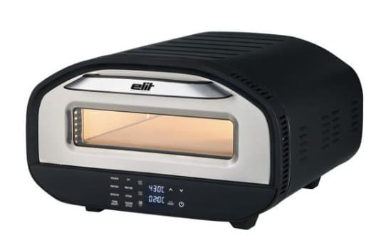 ELİT PIZZARELLA 12 İNÇ ELEKTRİKLİ PİZZA FIRINI 2200W 430°C HIZLI PİŞİRME