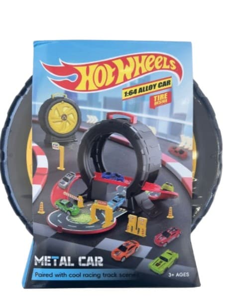 HOTWHEELS LASTİK GARAJ OYUNU 378-5
